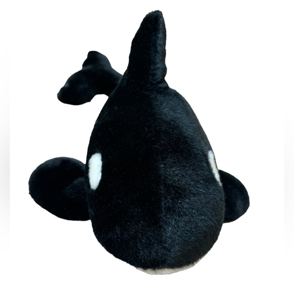 Set of 2 Vintage Sea World Orca Killer Whales Shamu Plushes/Stuffed Animals GUC - Picture 4 of 11